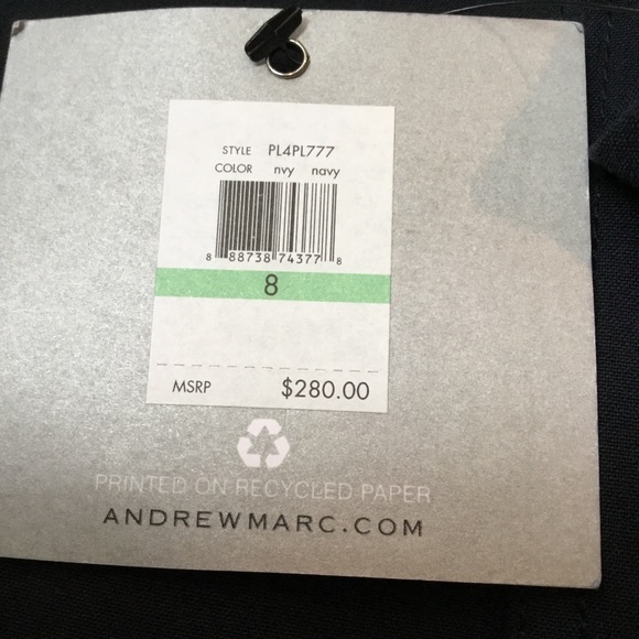 NWT $280 Andrew Marc blazer. - Picture 7 of 7